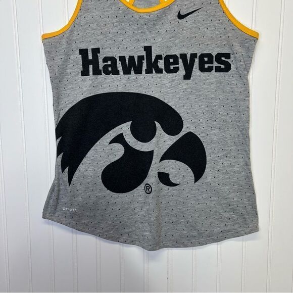 College lowa Hawkeyes Nike Women's Dri-Blend
Gear Up Performance Tank Top M - Picture 10 of 11